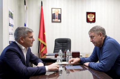 Александр Богомаз и Игорь Маковский провели рабочую встречу в Москве